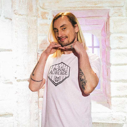 T-shirt premium unisexe logo noir
