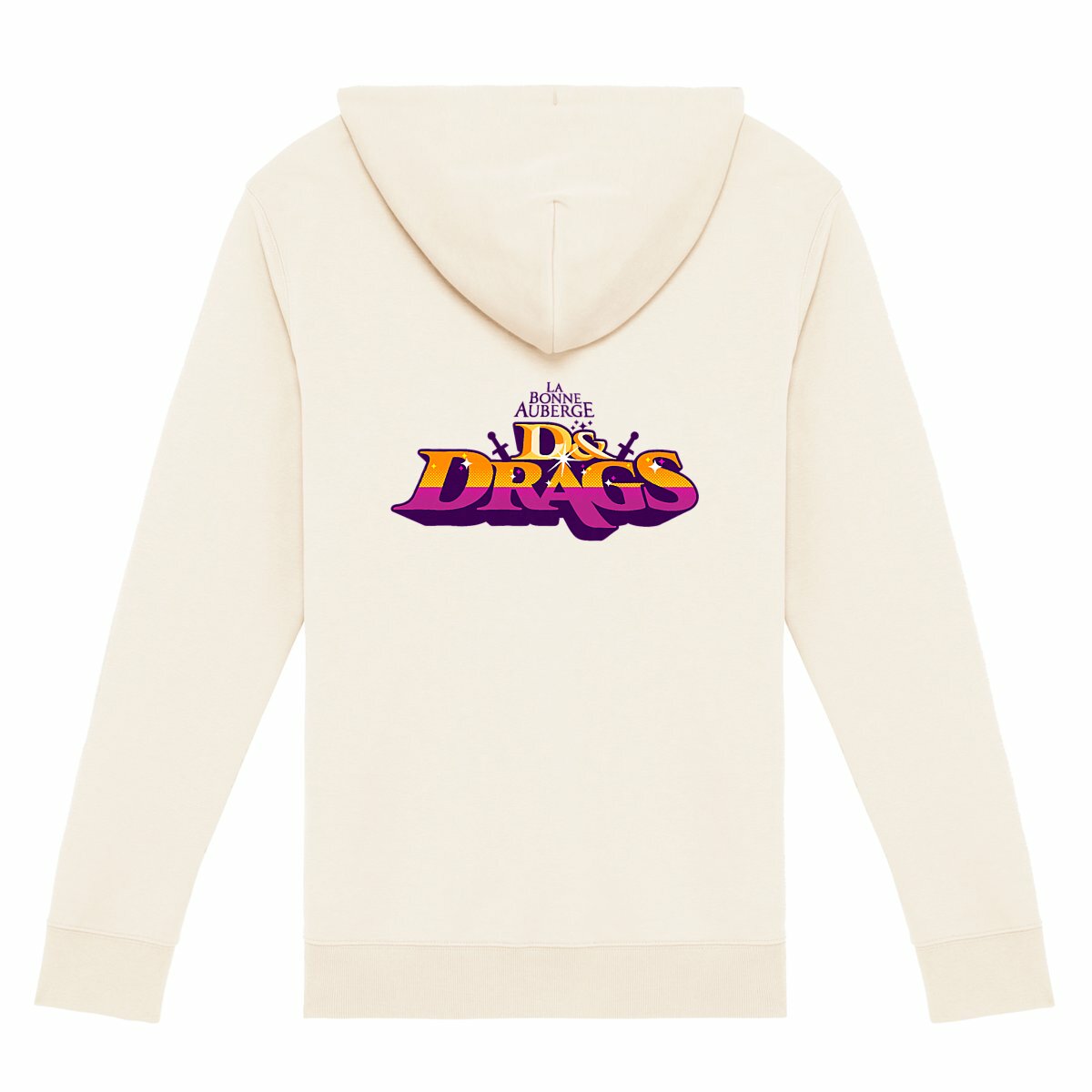 Sweat à capuche zippé Premium plus unisexe