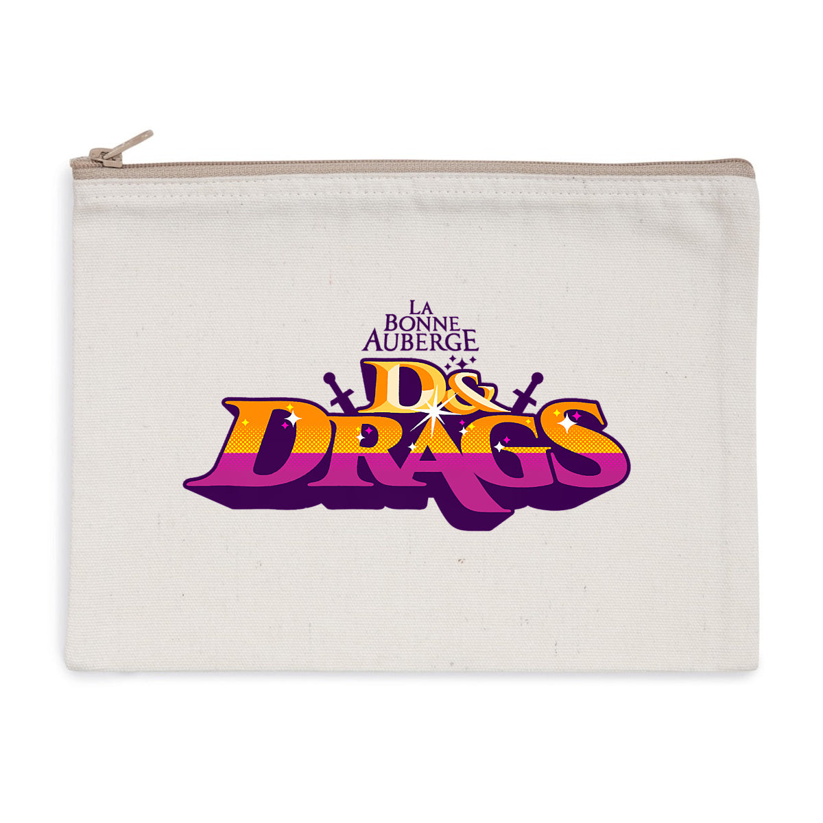 Pochette premium zippée - D&Drags - face_0