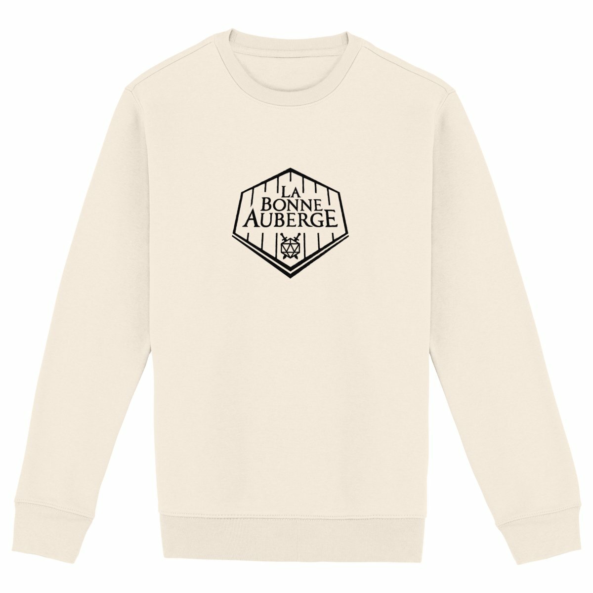 Sweat-shirt Premium Unisexe logo noir