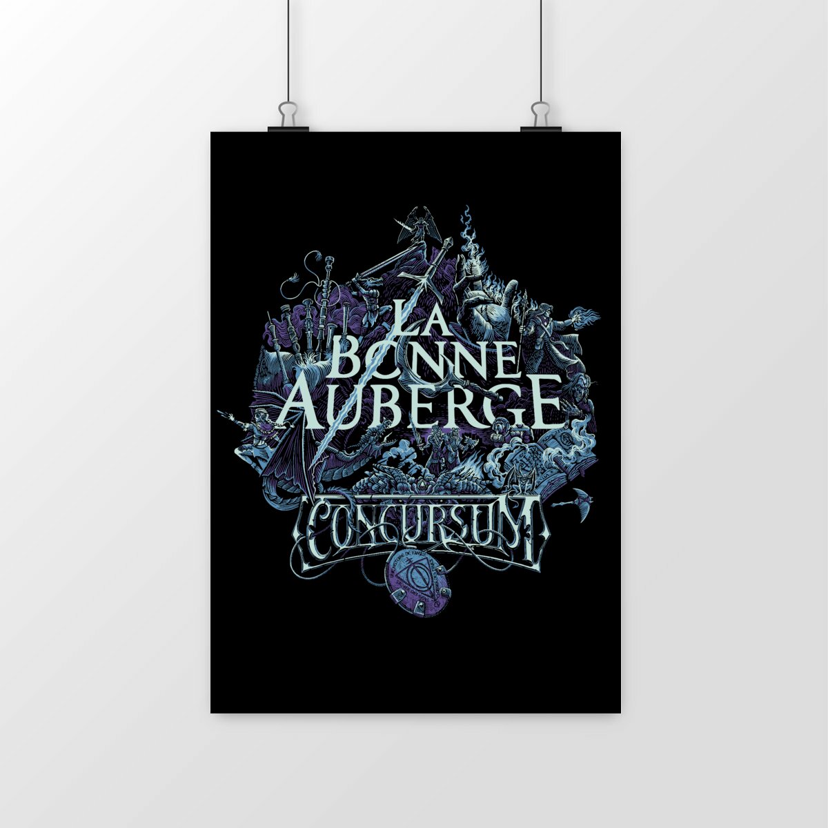 Vade Retro - bleu - portrait