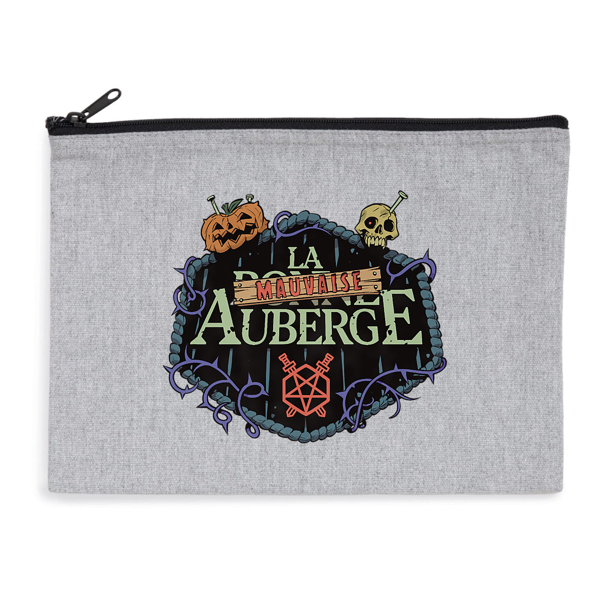 Pochette premium zippée - La Mauvaise Auberge - face_0