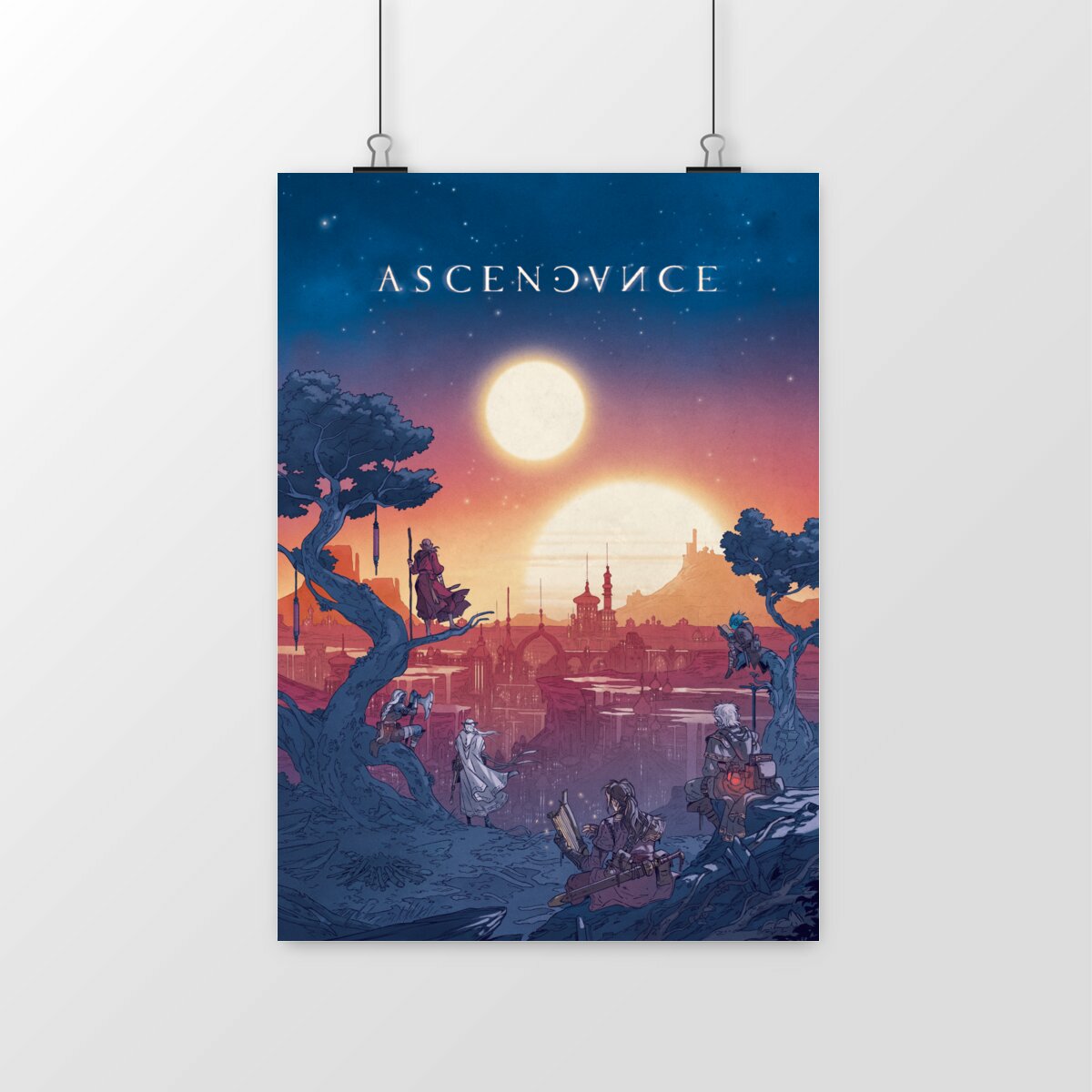 Poster Ascendance - portrait